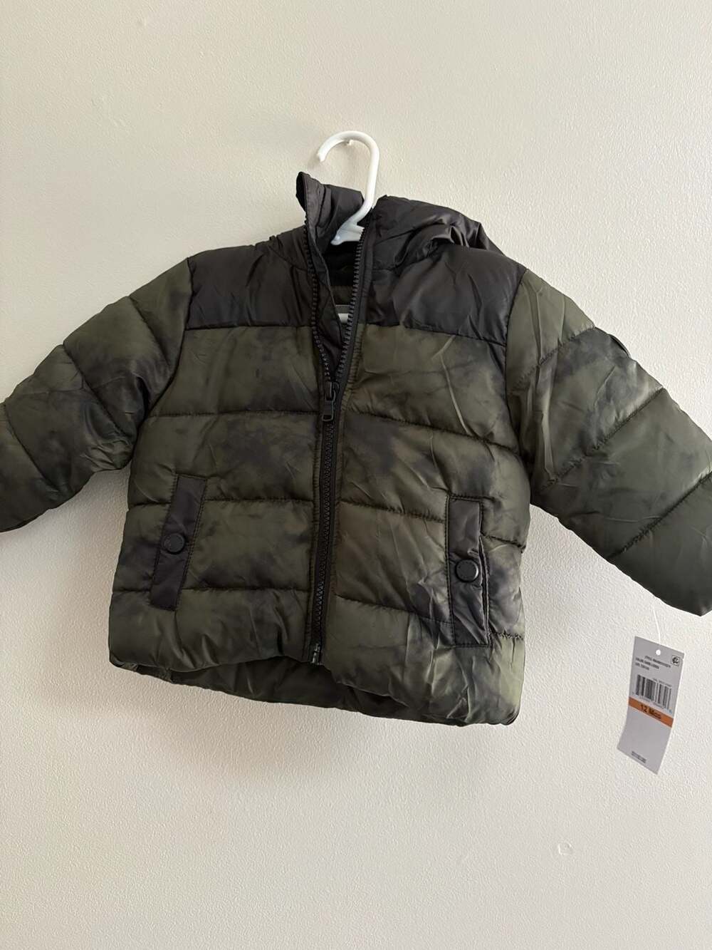 Michael Kors Baby Boys Puffer Jacket Dark Loden 12 Months